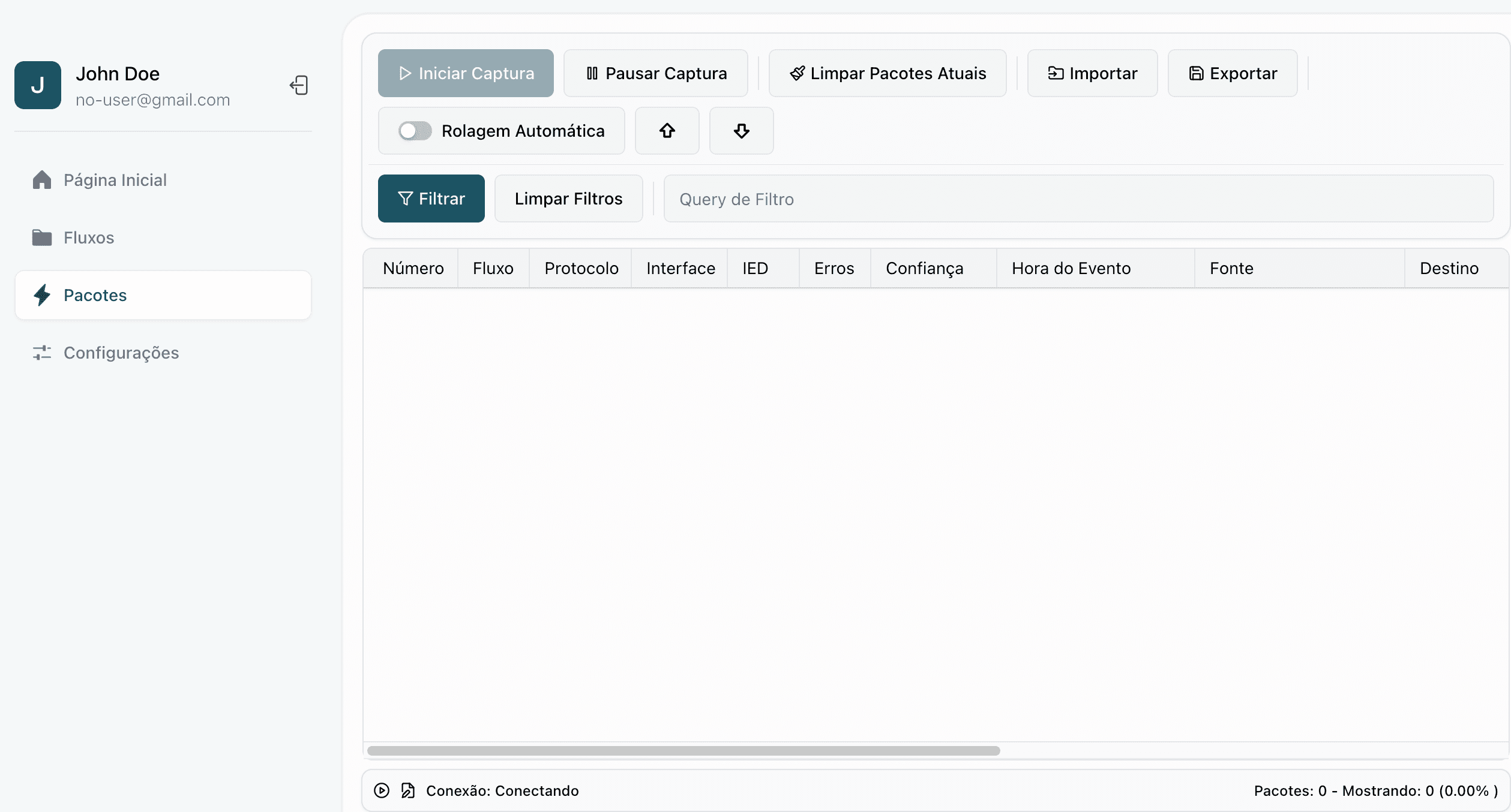 app screen